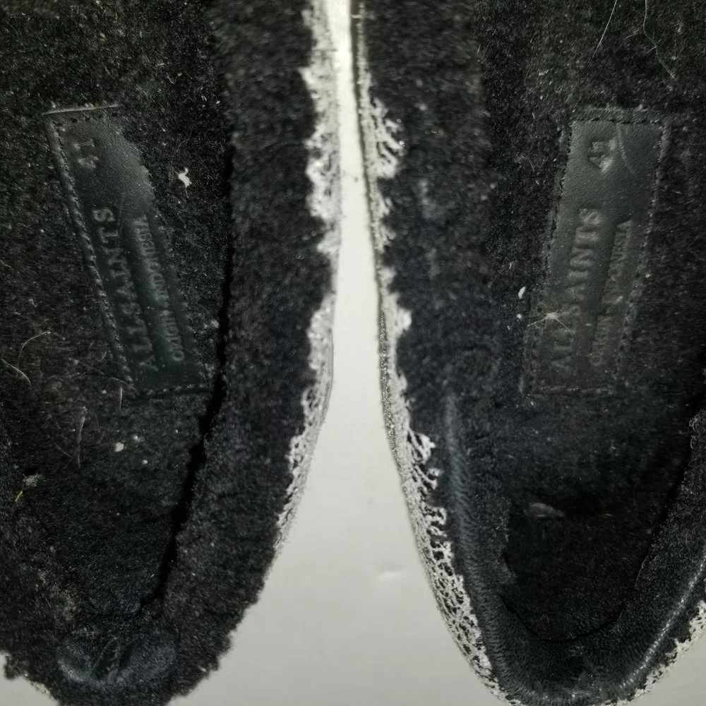 AllSaints Men Rustic Slip On Loafers Size 41